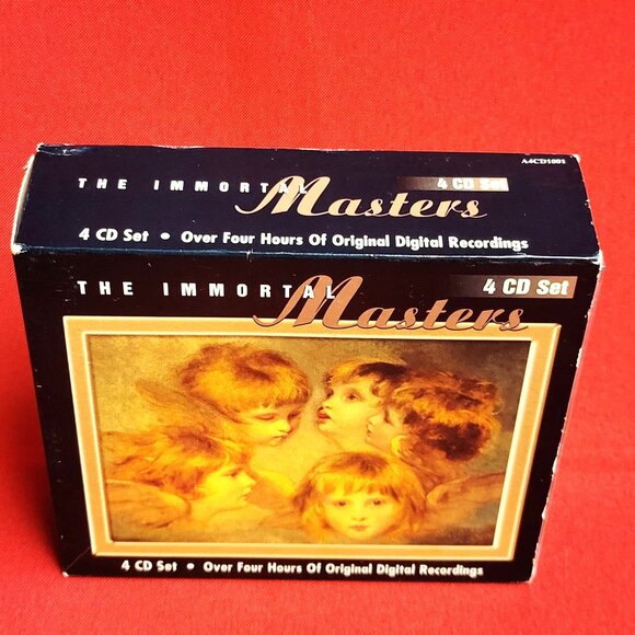 The Immortal Masters 4 CD Set Bach Beethoven Mozart Tchaikovsky - Picture 3 of 14